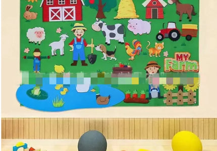 Interactive Science Discovery Felt Busy Board