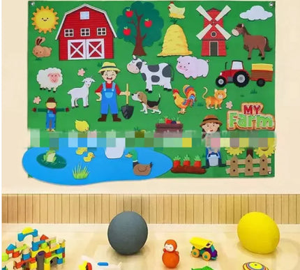 Interactive Science Discovery Felt Busy Board