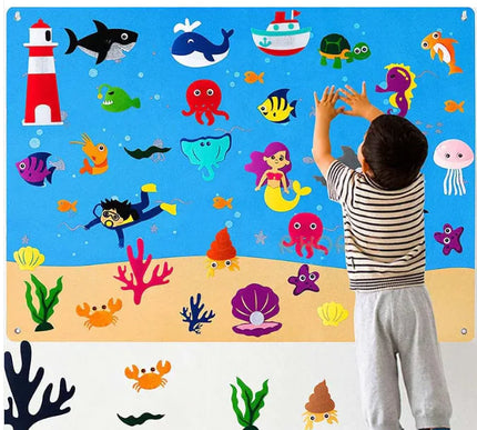 Interactive Science Discovery Felt Busy Board