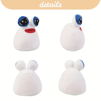 My Pet Alien Pou Plush Toy – 4 Styles Cute Game Stuffed Animal for Halloween, Thanksgiving & Christmas Gifts