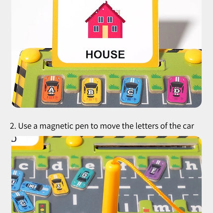 Montessori Magnetic Alphabet Maze – ABC Learning & Fine Motor Educational Toy for Preschool Kids