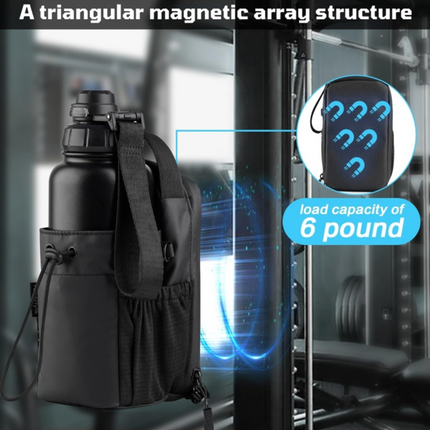 Magnetic Gym Bag – Smart Fitness Duffle with Quick Access & Secure Closure for Workout, Travel & Daily Use
