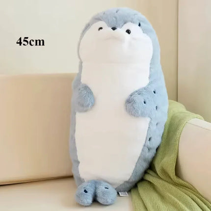 Sushi-Themed Plush Toy – Soft Stuffed Seal, Otter & Shrimp Doll Pillow for Kids & Gifts