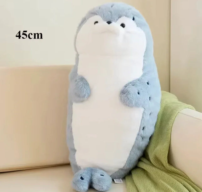 Sushi-Themed Plush Toy – Soft Stuffed Seal, Otter & Shrimp Doll Pillow for Kids & Gifts