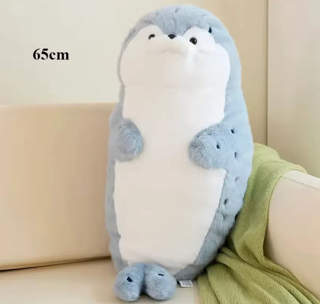Sushi-Themed Plush Toy – Soft Stuffed Seal, Otter & Shrimp Doll Pillow for Kids & Gifts