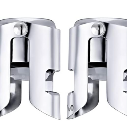 Portable Stainless Latches Champagne Sparkling Wine Bottle Stopper Sealer Bar Wine Plug Liquor Spirit Flow Red Wine Bottle Cap