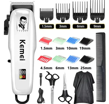 Kemei Rechargeable Professional Hair Clipper for Men