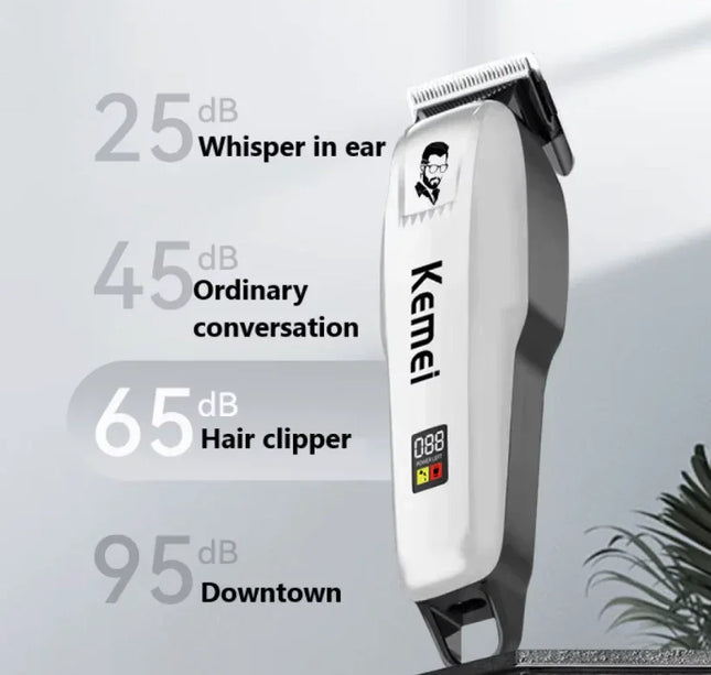 Kemei Rechargeable Professional Hair Clipper for Men