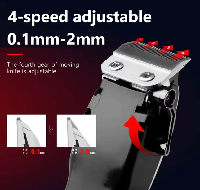 Kemei Rechargeable Professional Hair Clipper for Men