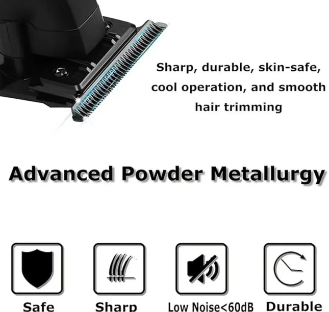 Kemei KM-2299 Cordless USB Rechargeable Hair Clipper