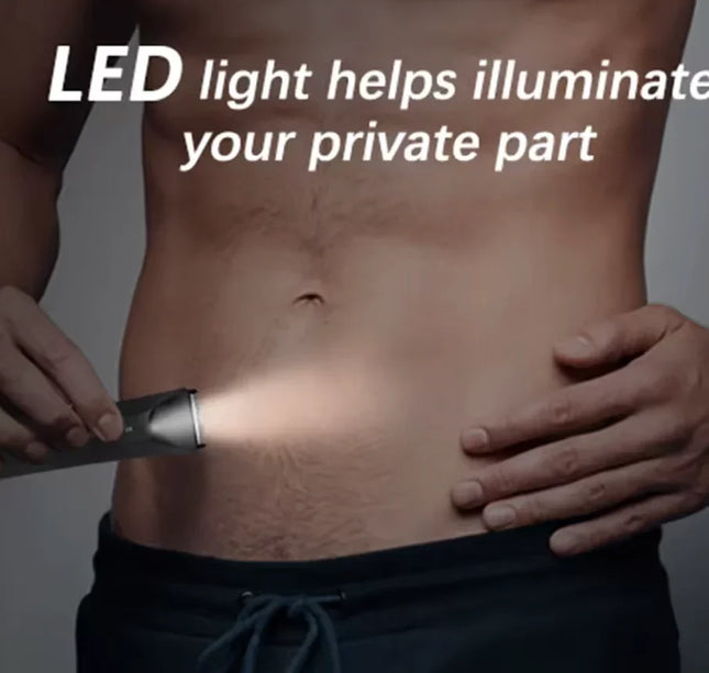 MAXGROOM Waterproof Body & Groin Hair Trimmer for Men