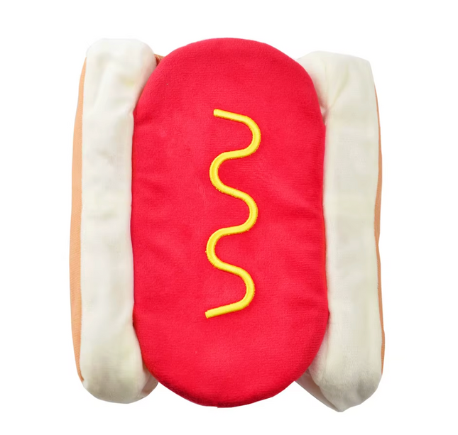 Funny Hot Dog Pet Costume for Small & Medium Dogs & Cats