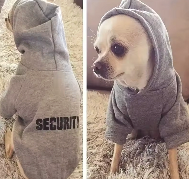 Pet Hoodie Jacket for Small Dogs – Warm Autumn/Winter Coat