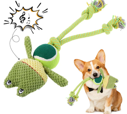 Dog Toys for Aggressive Chewers Dog Toys with Squeaker Durable