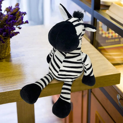Simulation Animal Plush Toys – 25cm Stuffed Lion, Tiger, Giraffe, Monkey & More for Kids’ Gifts