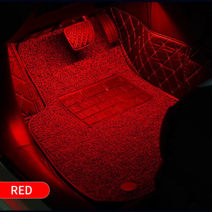 LED Car Ambient Light Kit – RGB Interior Strip with Music, Remote & App Control