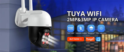 Fuers 5MP IP Camera – Tuya Smart WiFi Indoor Security Cam with Tracking