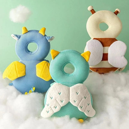 Toddler Head Protection Backpack – Soft PP Cotton Pillow (1–3 Years)