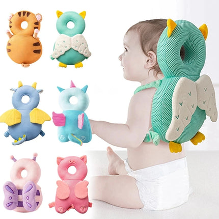 Toddler Head Protection Backpack – Soft PP Cotton Pillow (1–3 Years)