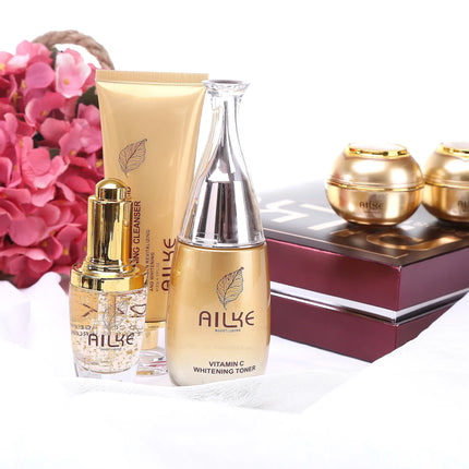 AILKE Whitening Skin Care Set, Reduce Wrinkles, Dark Spots, Anti-Aging, Women Wholesalers Beauty Cosmetics for All Skin Types