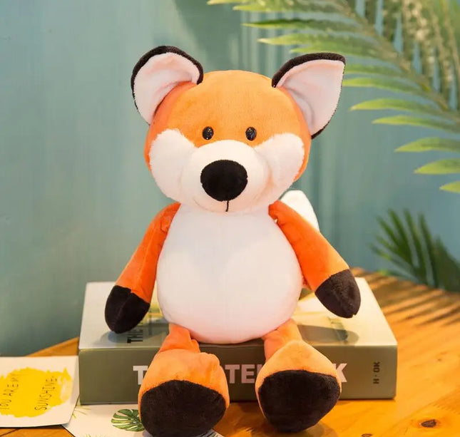 Simulation Animal Plush Toys – 25cm Stuffed Lion, Tiger, Giraffe, Monkey & More for Kids’ Gifts
