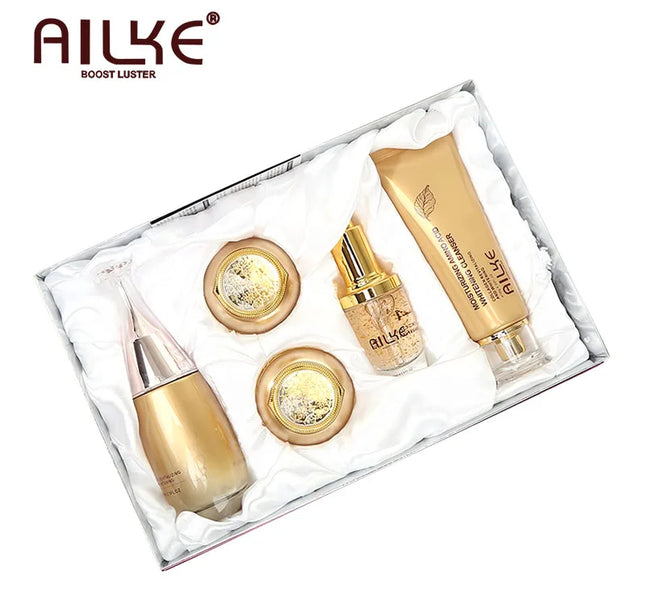 AILKE Whitening Skin Care Set, Reduce Wrinkles, Dark Spots, Anti-Aging, Women Wholesalers Beauty Cosmetics for All Skin Types