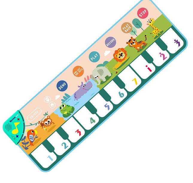 Coolplay Musical Piano Mat – Floor Keyboard with 8 Animal Sounds for Toddlers & Baby Educational Play