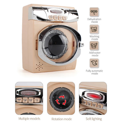 Children's Pretend Play Toys Simulation Electric Kitchen Set Microwave Oven Toys Educational Gifts Montessori Learning Game