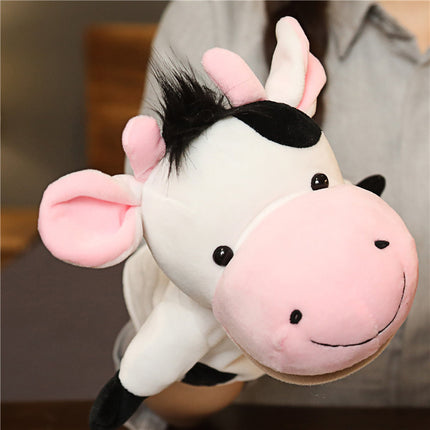 Kawaii Plush Finger Puppets – Lion, Elephant, Bunny, Monkey Story Toys for Children
