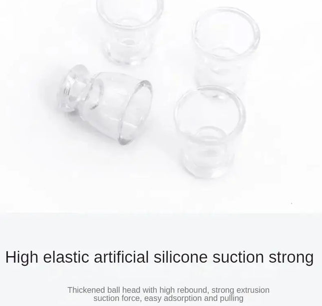 1/5/10pcs Silicone Cupping Set – Vacuum Massage Cups for Face, Body, Neck & Anti-Aging Cellulite Care