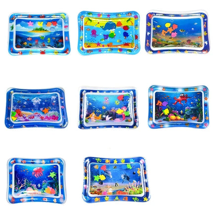 Infinno Baby Tummy Time Mat – Premium Inflatable Water Cushion for Sensory Play