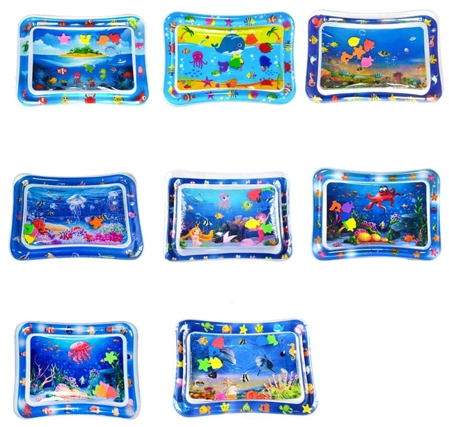 Infinno Baby Tummy Time Mat – Premium Inflatable Water Cushion for Sensory Play