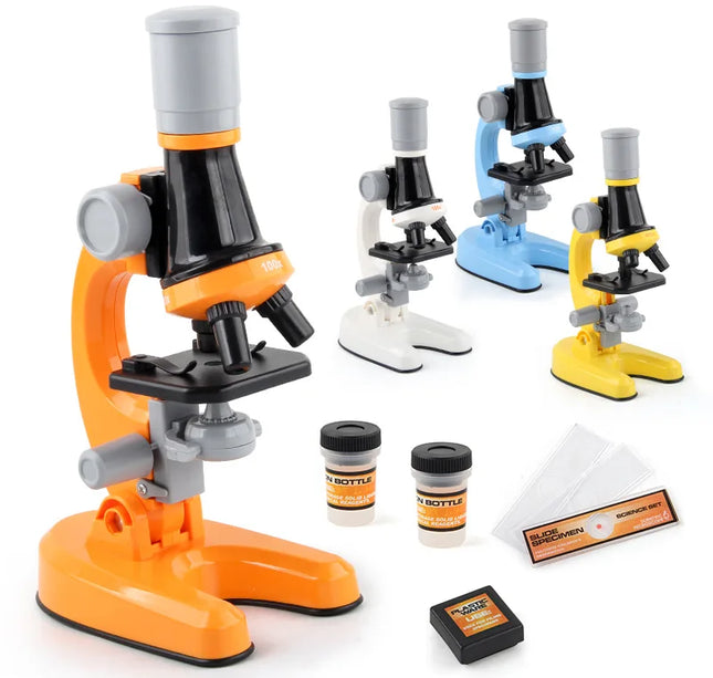 Children’s Microscope Toy – Educational Science Experiment Tool to Boost Learning & Intelligence