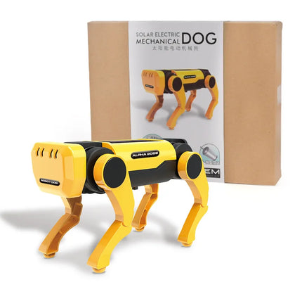 Solar Powered Robot Dog Kit – DIY STEM Science Experiment Toy for Kids Educational Christmas Gift