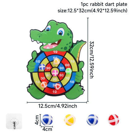 Safari Jungle Dart Board – Panda Party Favor for Kids & Baby Showers toy