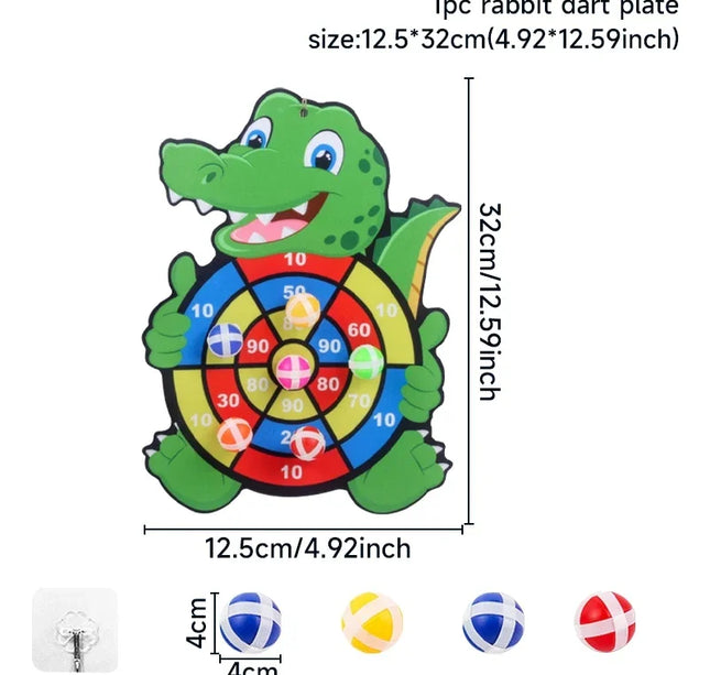 Safari Jungle Dart Board – Panda Party Favor for Kids & Baby Showers toy