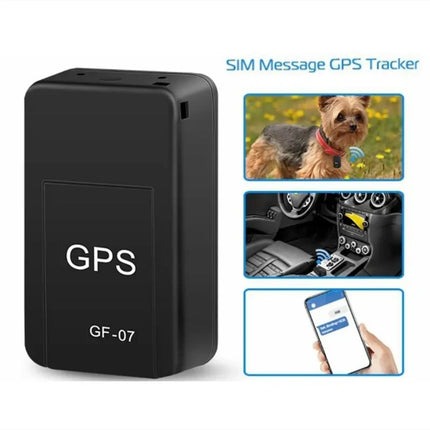 GF07 Magnetic GPS Tracker – Real-Time Mini Locator Device for Cars, Vehicles & Pet Tracking
