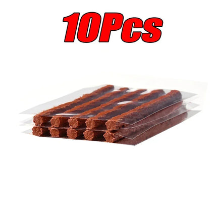 Tubeless Tire Repair Kit – 5–50pcs Plug Tools with Rubber Strips for Car, Truck & Motorcycle