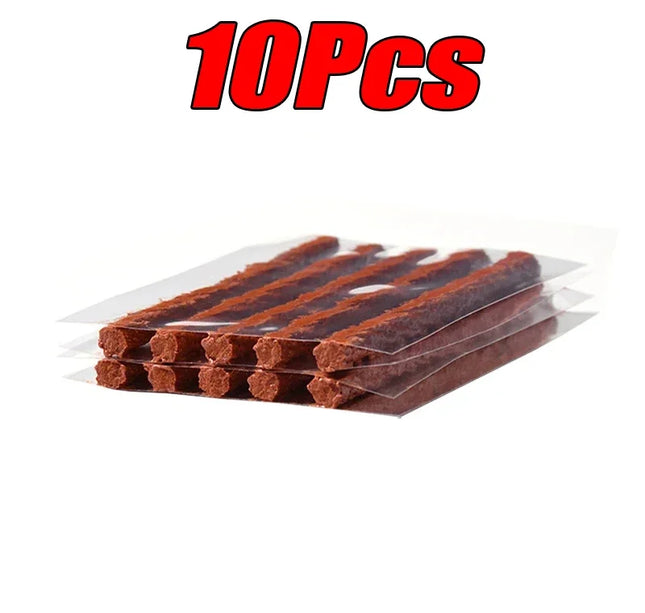 Tubeless Tire Repair Kit – 5–50pcs Plug Tools with Rubber Strips for Car, Truck & Motorcycle