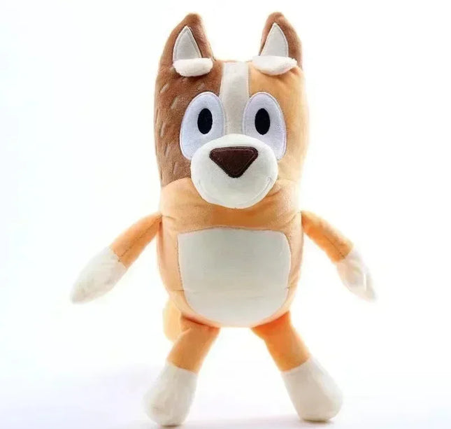 17/28cm Bluey & Bingo Plush Toys – Cartoon Dog Stuffed Dolls for Birthday & Christmas Gifts