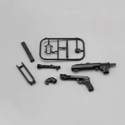 1/6 Scale Soldier Weapon Model Set – MP40, HK416, AK47 Puzzle Assembly Military Educational Toys