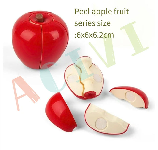 Kid Pretend Play Kitchen Fun Cutting Fruits and Vegetables Food Play House Set Puzzle Education Toys For Kids Boys Girls Gifts