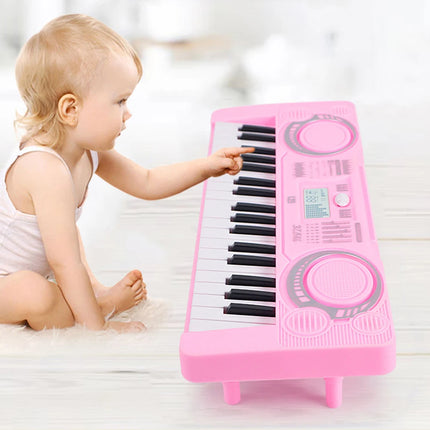 37-Key Electronic Piano Keyboard – Portable Musical Instrument Educational Toy for Kids Christmas & Birthday Gift