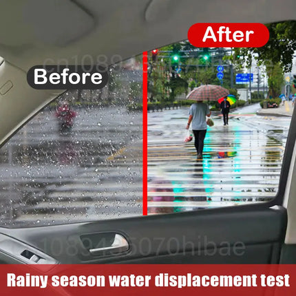 Nano Glass Coating Spray – Hydrophobic Rain Repellent & Oil Film Remover for Auto Glass