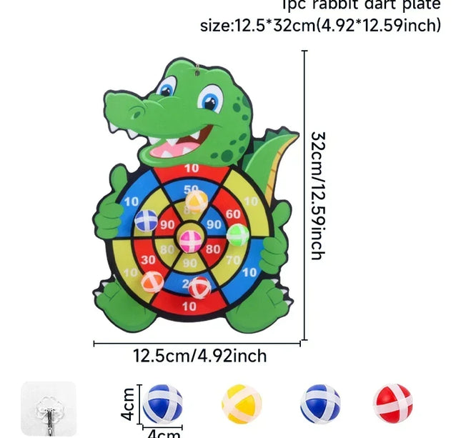 Safari Jungle Dart Board – Panda Party Favor for Kids & Baby Showers toy