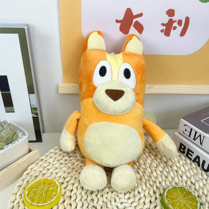 17/28cm Bluey & Bingo Plush Toys – Cartoon Dog Stuffed Dolls for Birthday & Christmas Gifts