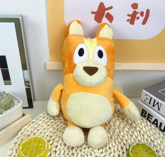 17/28cm Bluey & Bingo Plush Toys – Cartoon Dog Stuffed Dolls for Birthday & Christmas Gifts