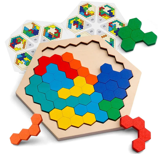 DIY Wooden Tangram – Learning & Thinking Puzzle for Children