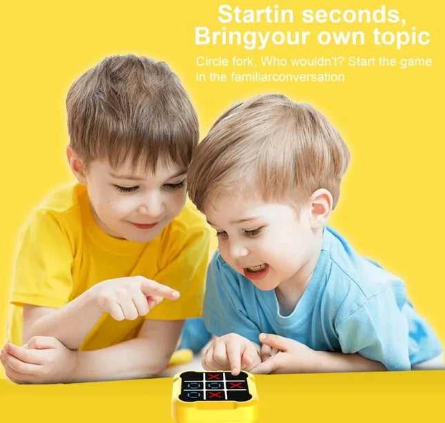 Tic Tac Toe Electronic Chessboard – Multifunctional Educational Strategy Game for Kids & Parent-Child Interaction