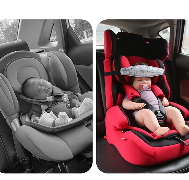Adjustable Baby Head Support Belt – Car Seat & Stroller Sleep Positioner for Boys & Girls